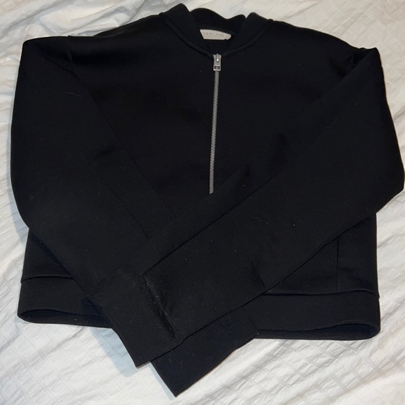 Everlane bomber jacket black size L - Picture 1 of 5